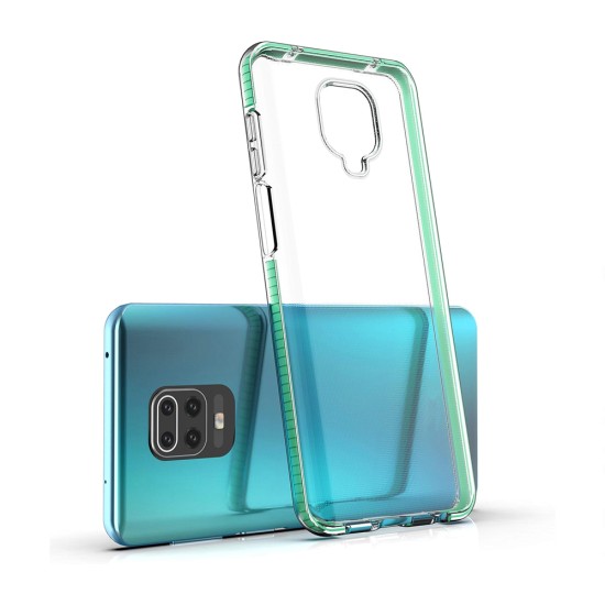 Funda de Silicona 360º para Xiaomi Redmi Note 9S/Note 9 Pro/Note 9 Pro Max Transparente